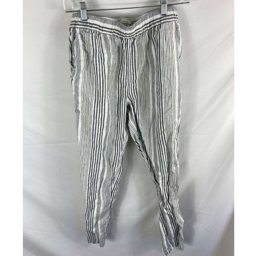 C&C California Linen Stripe Pants Size Small